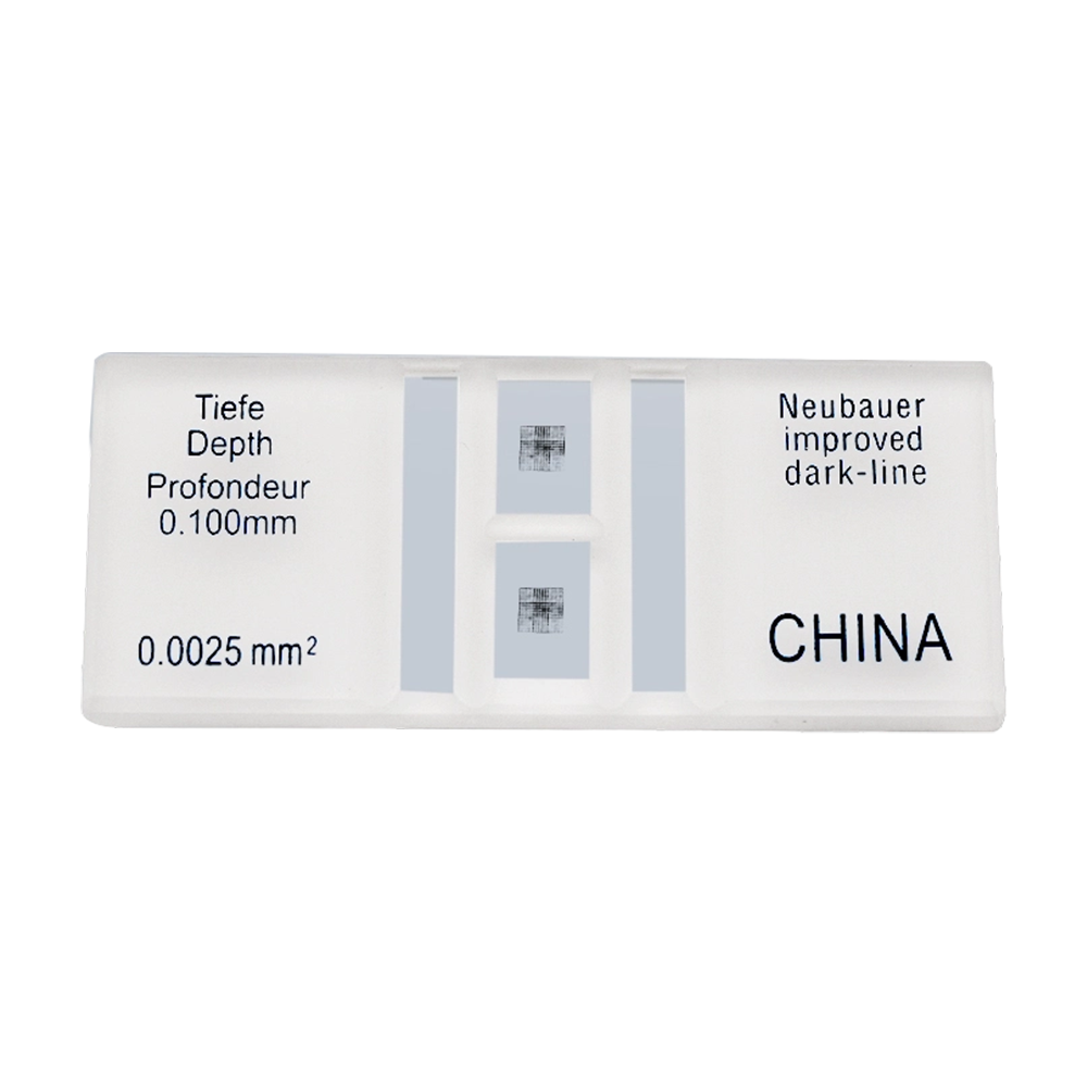 Qiujing Easy To Read Accurate Counting Dark Line Cell Counting Chamber Slides