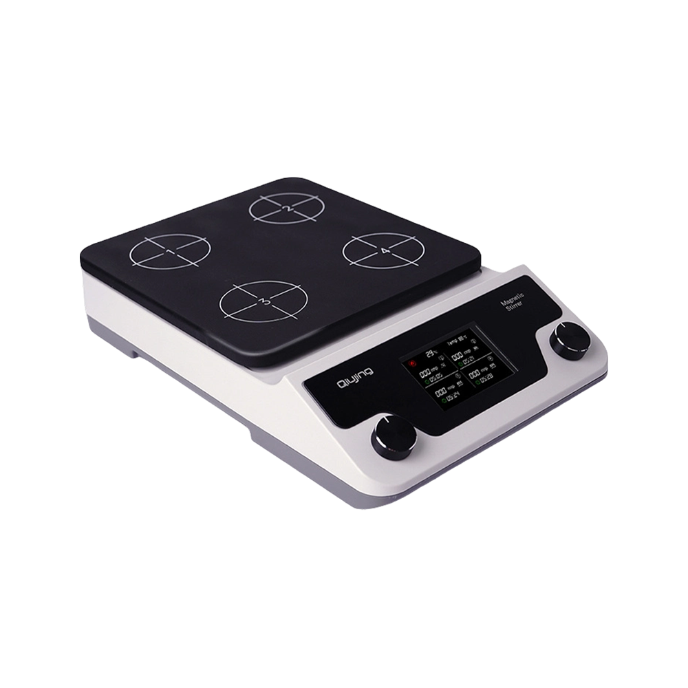 Qiujing Top Magic Series Four Channel Heated/Unheated Magnetic Stirrer TOP4/TOP4H