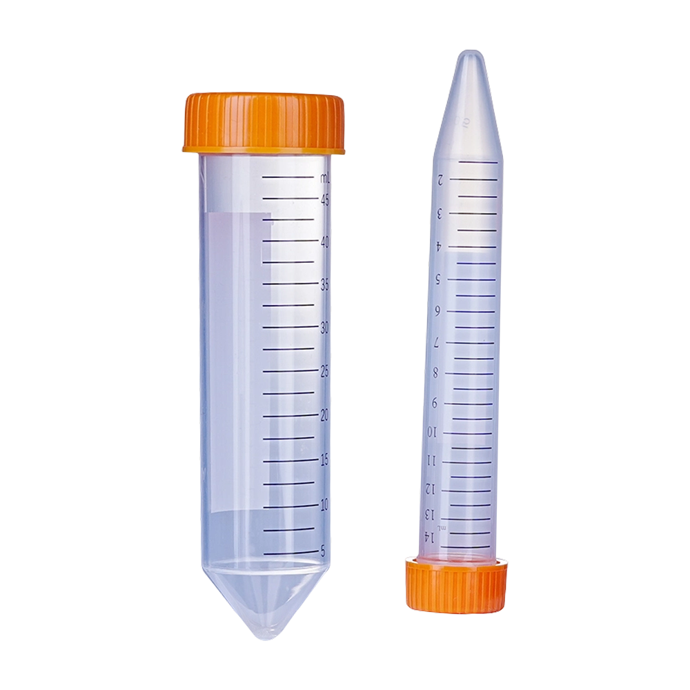 Qiujing Smooth Inner Wall Biological Sample Collection USP-6 PP Material High Transparency Centrifuge Tube
