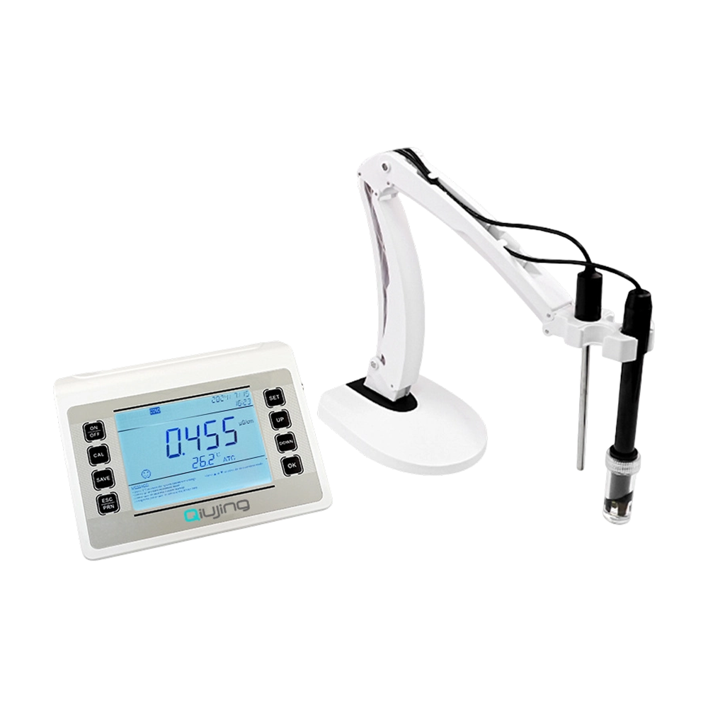 Qiujing Convenient Led Screen Built-In Mass Storage Wireless Bluetooth Printing Durable Conductivity Measuring Instrument P902