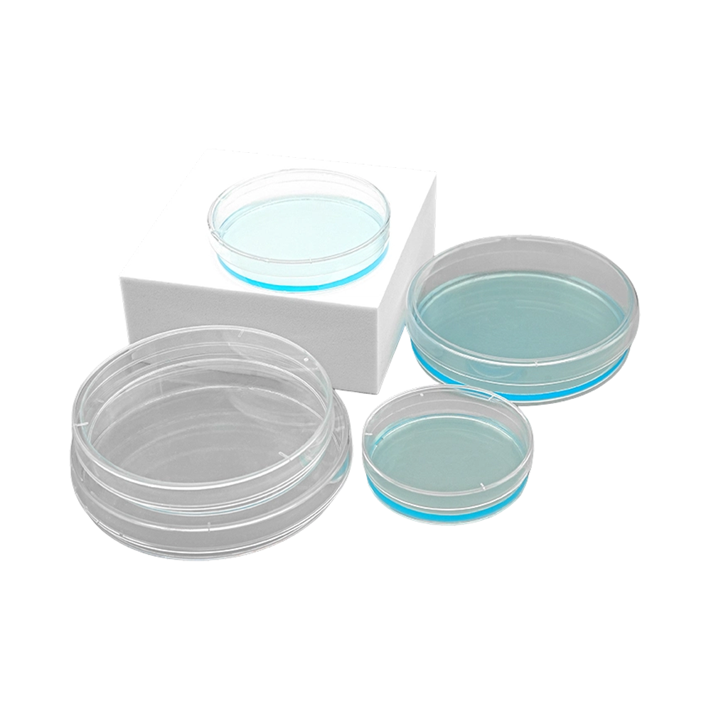Qiujing High Transparency Round Shape High-Quality Laboratories Petri Dish For Bacteria Culture